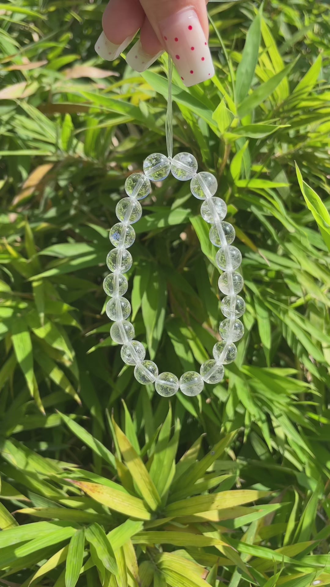 Natural Clear Quartz Energy Bracelet | Master Healer Stone for Clarity, Amplification, Meditation & Intention Manifestation